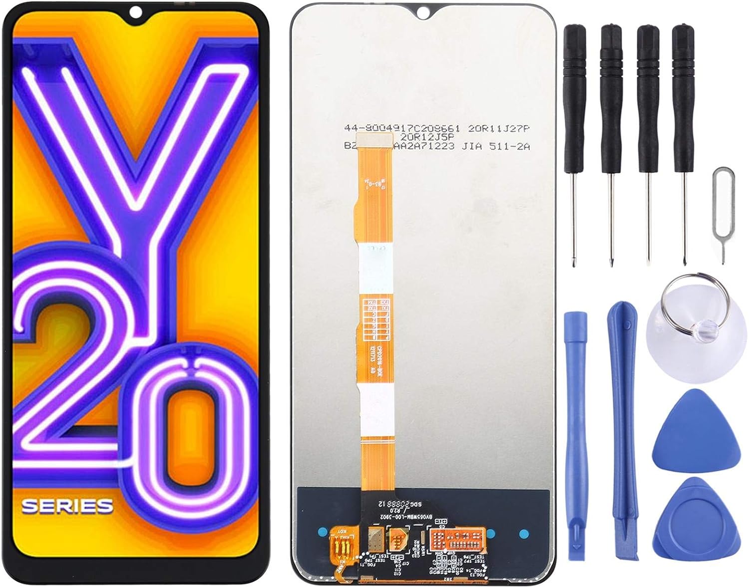 Vivo Y20 LCD Display Screen Replacement – 6.51" HD+ Touch Screen Digitizer, Vivo Y20 Display Price in Bangladesh