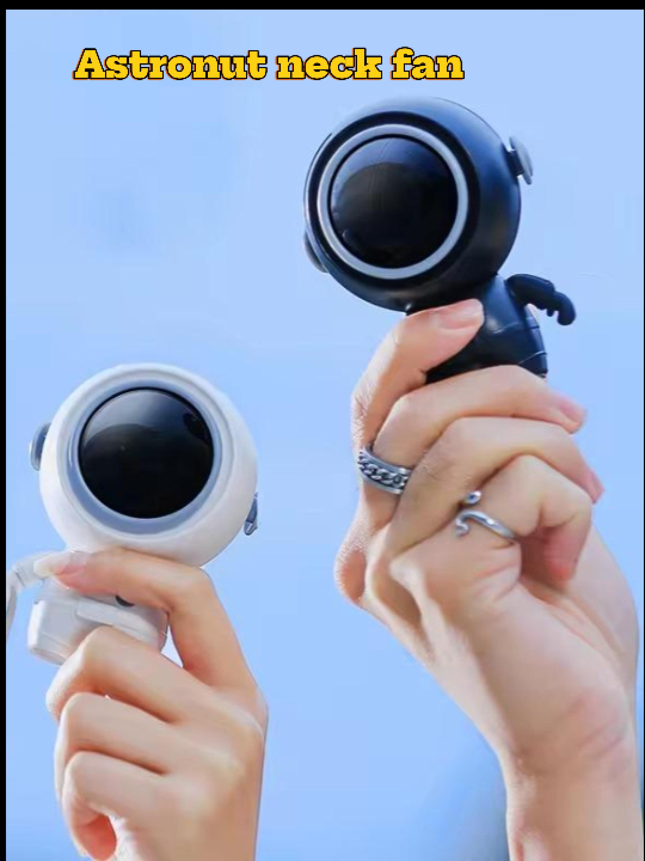 mini astronut neck fan